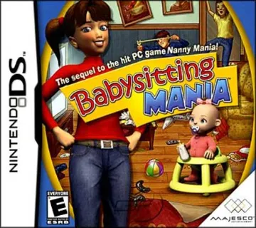 Babysitting Mania (USA) box cover front